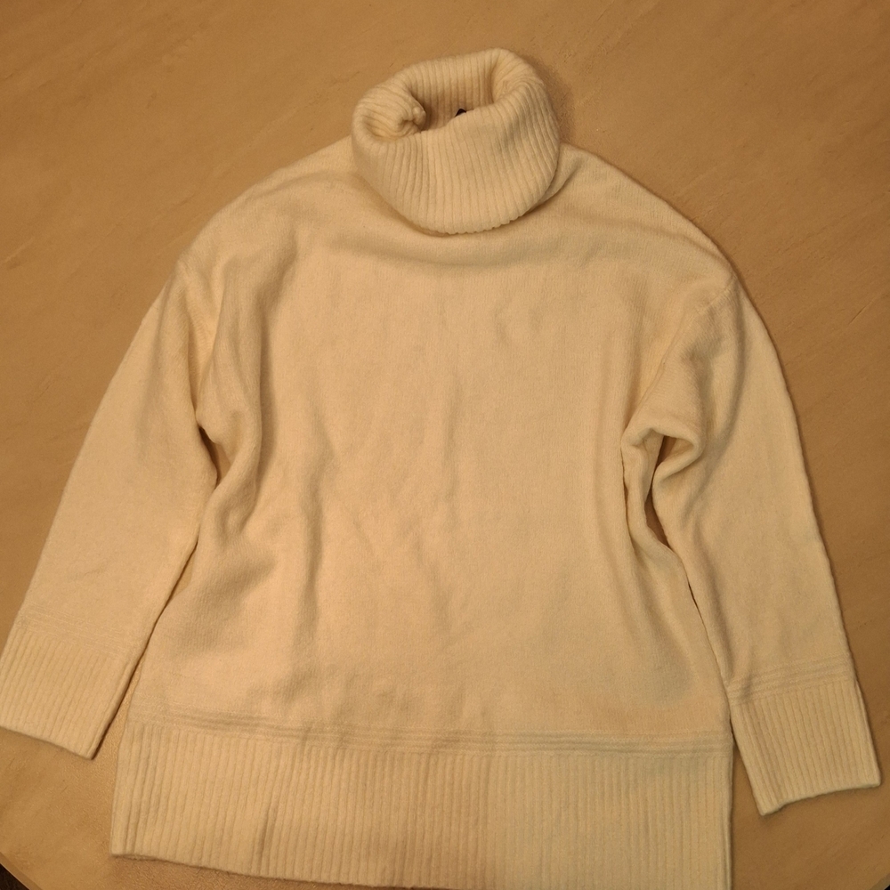 Cozy Cream Turtleneck Sweater